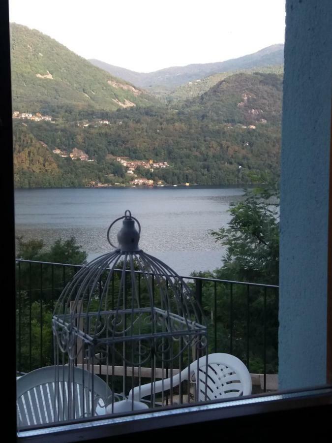 Lago D'Orta Appartamento Con Vista Pettenasco Ngoại thất bức ảnh