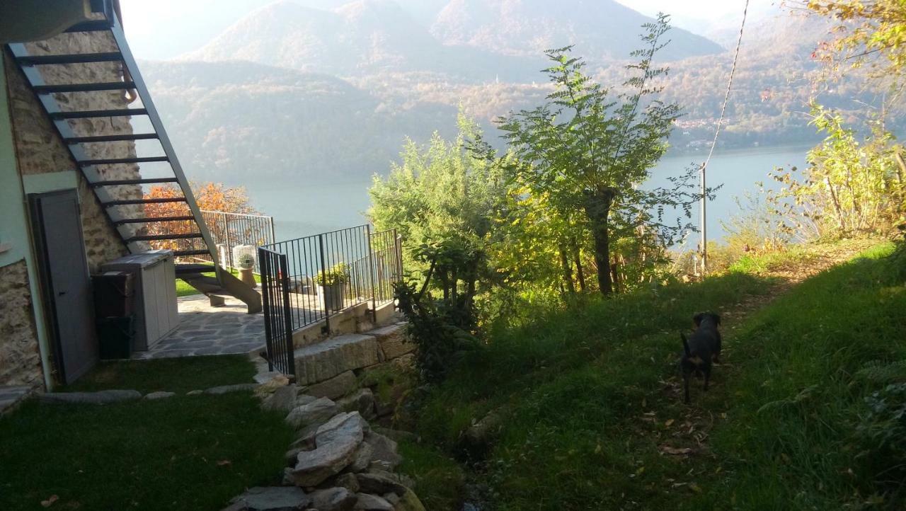 Lago D'Orta Appartamento Con Vista Pettenasco Ngoại thất bức ảnh