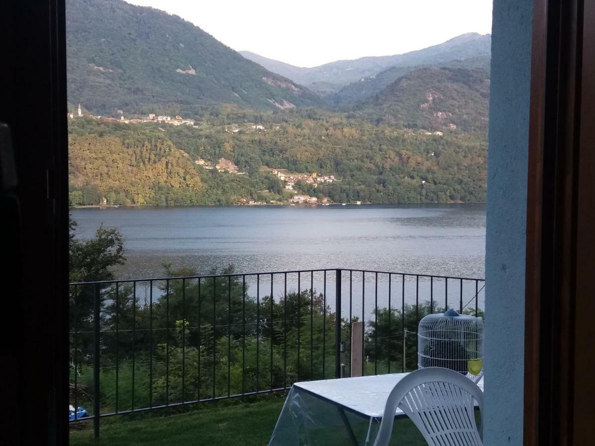 Lago D'Orta Appartamento Con Vista Pettenasco Ngoại thất bức ảnh